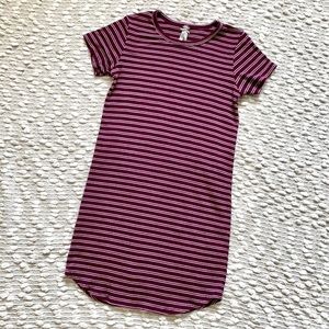 (💛2/$30) Stripe short t-shirt dress